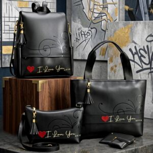 SET DE CARTERAS I LOVE YOU